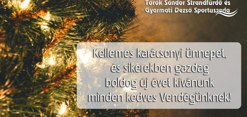 Karácsonyi üdvözlet