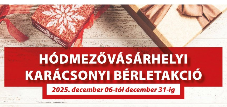 Indul a Hódmezővásárhelyi Karácsonyi Bérletakció