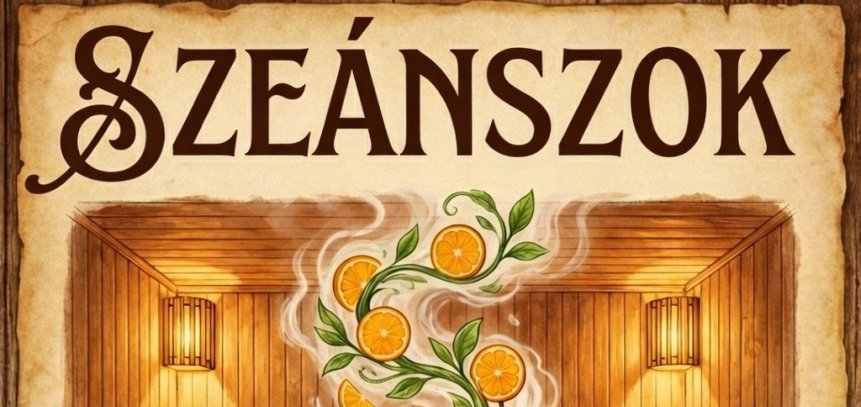 Szauna szeánszok - 2026. április