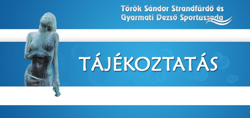 Rendkívüli rekreáció (szauna) üzemszünet